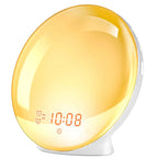 Low Loop Sunrise & Sunset Wake-Up Light with natural sunrise simulation and circadian rhythm support