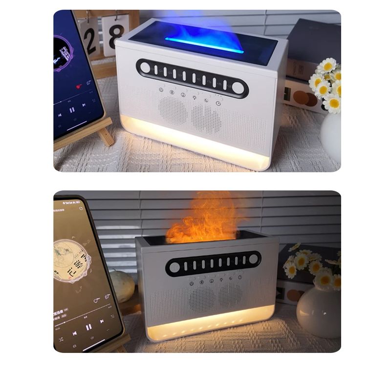 Aromatherapy Diffuser with White Noise Sounds & Bluetooth Speaker – Sleep & Relaxation Light